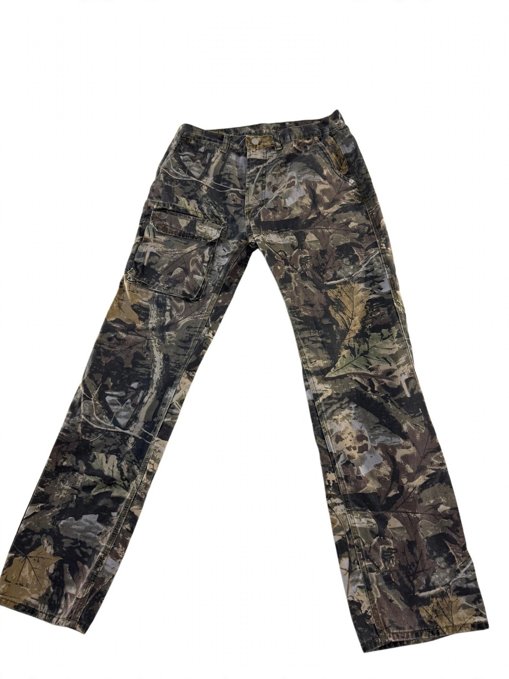MNML Realtree Camo Cargo Pants Size 30 Tree Bark Carpenter Y2K